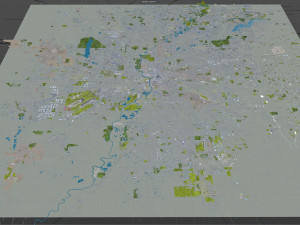 indianapolis indiana usa 3D Модель