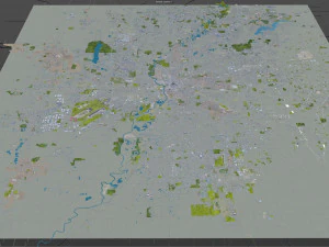 indianapolis indiana usa 3D Model