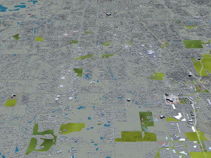 indianapolis indiana usa 3D Модель