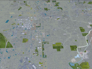 indianapolis indiana usa 3D Модель