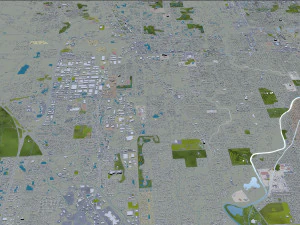 indianapolis indiana usa 3D Model