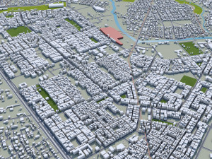 jaipur city india Modello 3D