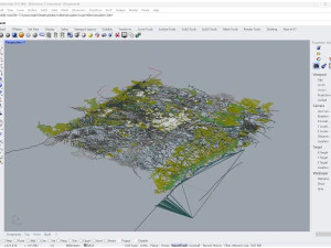 Jerusalem city israel 60km 3D Model