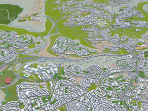 Jerusalem city israel 60km Modelo 3D