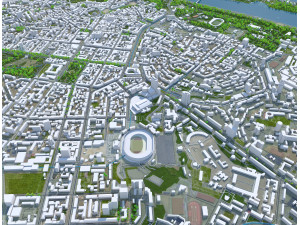 Kiev city kyiv ukrain 70km 3D 模型