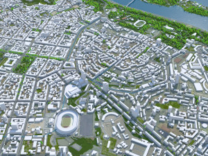 Kiev city kyiv ukrain 70km 3D 模型