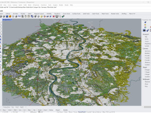 Koln cologne city germany 70km 3D Model