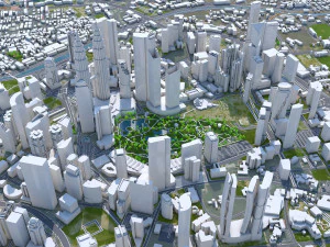 Kuala lumpur city malaysia 30km 3D Model