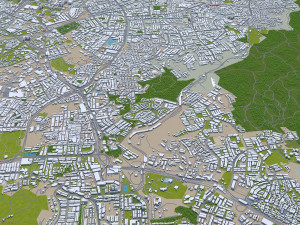 Kuala lumpur city malaysia 30km 3D 모델