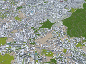 Kuala lumpur city malaysia 30km 3D Model