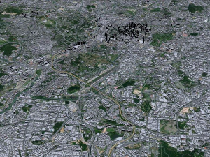 Kuala lumpur city malaysia 30km 3D Model