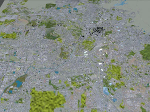 Kuala lumpur city malaysia 30km 3D Model