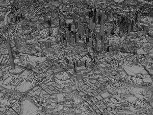 Kuala lumpur city malaysia 30km 3D Model