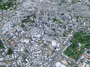 Kuala lumpur city malaysia 30km 3D Model