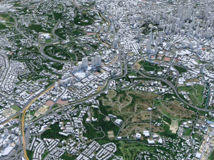 Kuala lumpur city malaysia 30km 3D Model