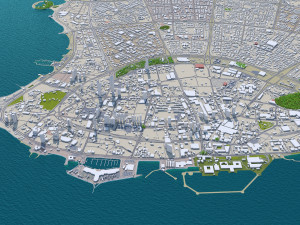 kuwait 200km 3D Model