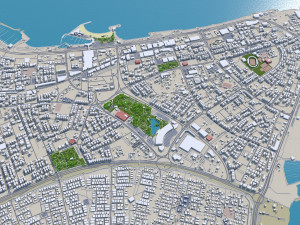 kuwait 200km 3D Model