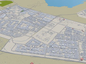 kuwait 200km 3D Model