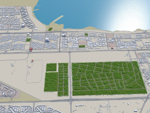 kuwait 200km 3D Model