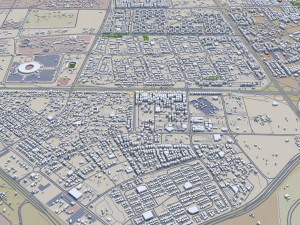 kuwait 200km 3D Model