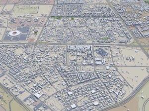 kuwait 200km 3D Model