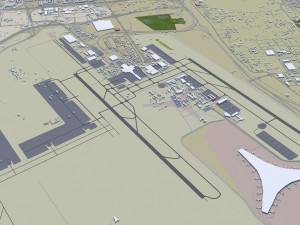 kuwait 200km 3D Model