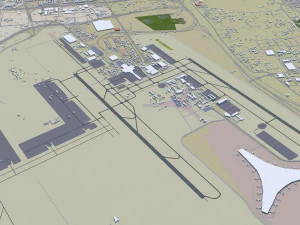 kuwait 200km 3D Model