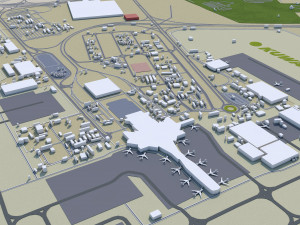 kuwait 200km 3D Model