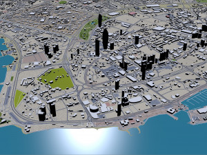 kuwait 200km 3D Model
