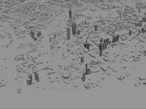 kuwait 200km 3D Model