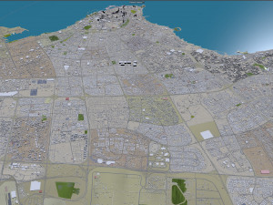kuwait 200km 3D Model