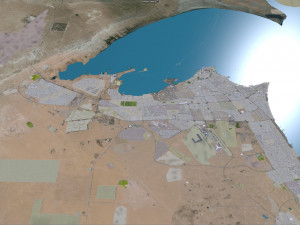kuwait 200km 3D Model