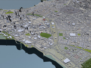 kuwait 200km 3D Model