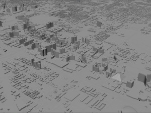 las vegas city nevada usa 50km 3D 모델