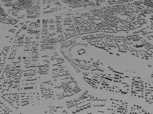 ljubljana city slovenia 50km Modèle 3D