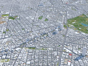 Mexico city mexico 50km Model 3D