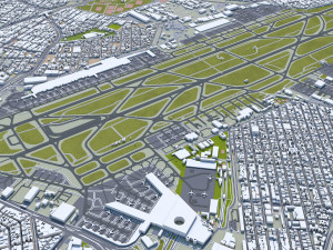 Mexico city mexico 50km Model 3D