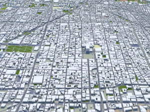 Mexico city mexico 50km Model 3D