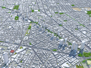 Mexico city mexico 50km Model 3D