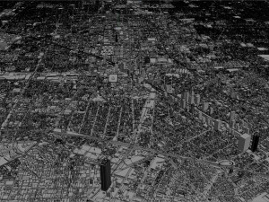 Mexico city mexico 50km Model 3D