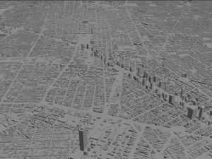 Mexico city mexico 50km Model 3D