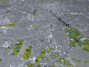 Mexico city mexico 50km Model 3D