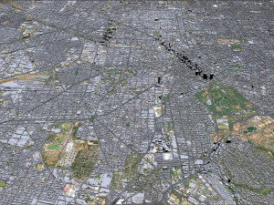 Mexico city mexico 50km Model 3D