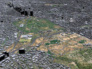 Mexico city mexico 50km 3D Model