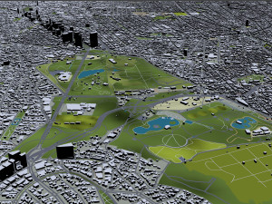 Mexico city mexico 50km Model 3D