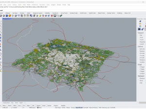 Cidade de Minsk, Bielorr&uacute;ssia, 60 km Modelo 3D