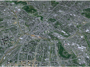 Minsk city belarus 60km Model 3D