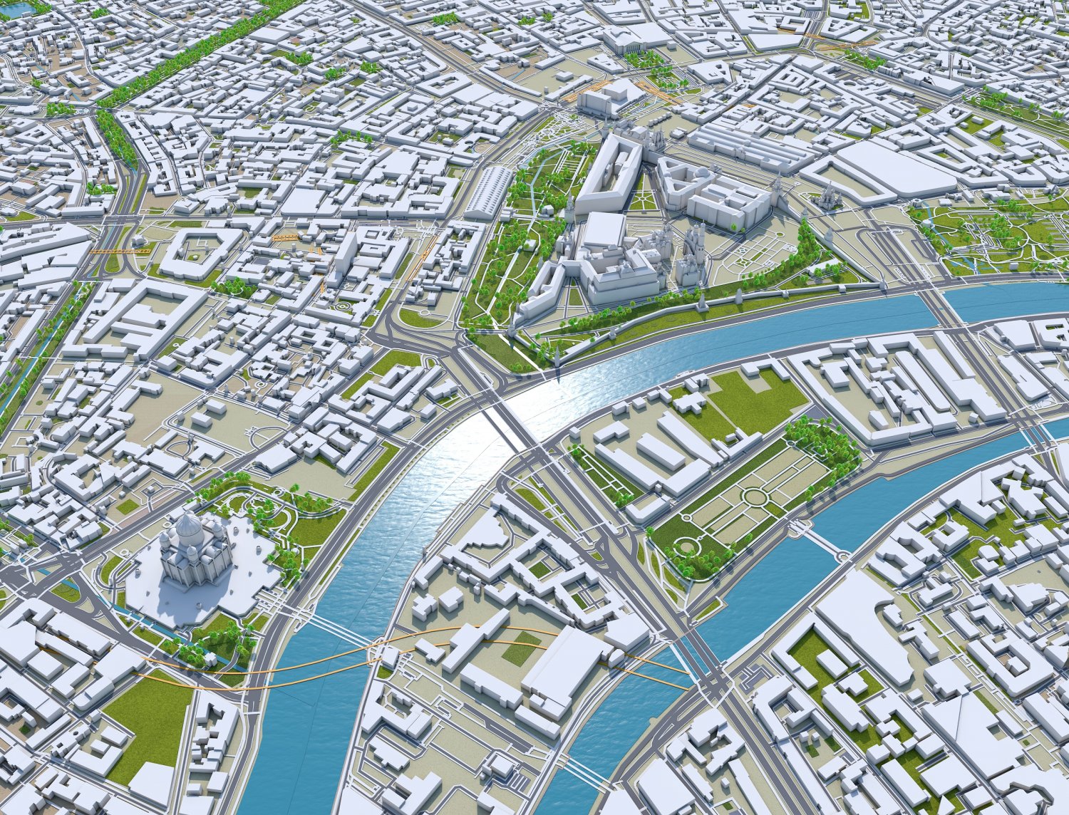 Moscow 3d model. Москва Сити 3d Max. Компания 3д ру Москва проекты.