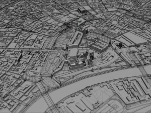 moscow city russia 150km Model 3D