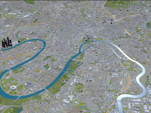 moscow city russia 150km Model 3D